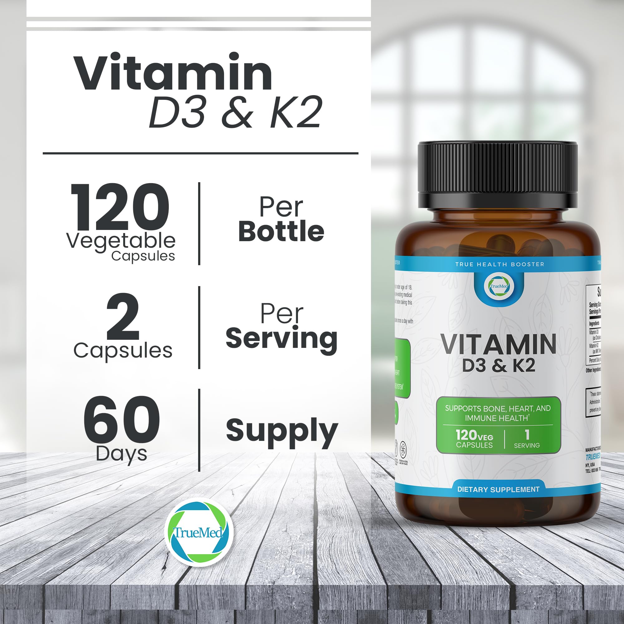 Immune support with D3 and K2