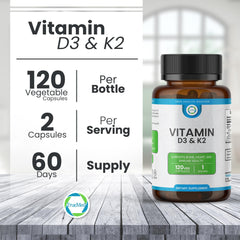 Immune support with D3 and K2