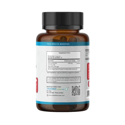 90-capsule TrueMed Magnesium Malate bottle pack shot front