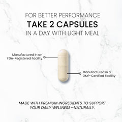 Lifestyle image showing easy daily use of a supplement