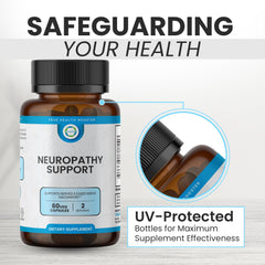 Comfortable daily living with neuropathy support imagery