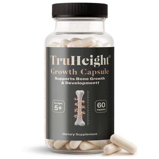 TruHeight Growth Capsules bottle for kids and teens