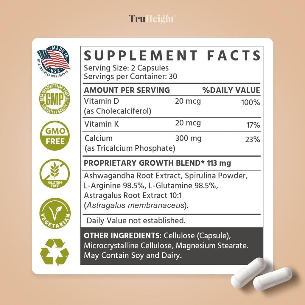 Healthy kids with TruHeight in a nutrition-focused scene