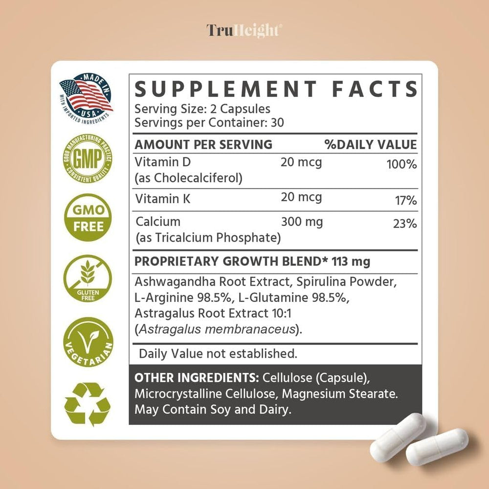 Healthy kids with TruHeight in a nutrition-focused scene
