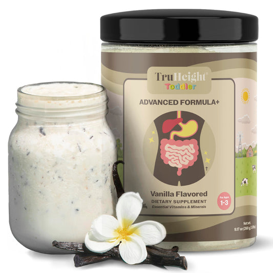 TruHeight Toddler Advanced Formula+ Vanilla packaging