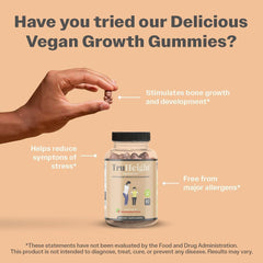 Close-up of TruHeight Growth Gummies texture