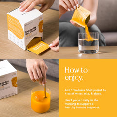 TRULEAN Everyday Wellness Shot compact-packaging for convenient daily use