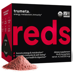 TRUMETA Superfood Reds Powder Packs front view