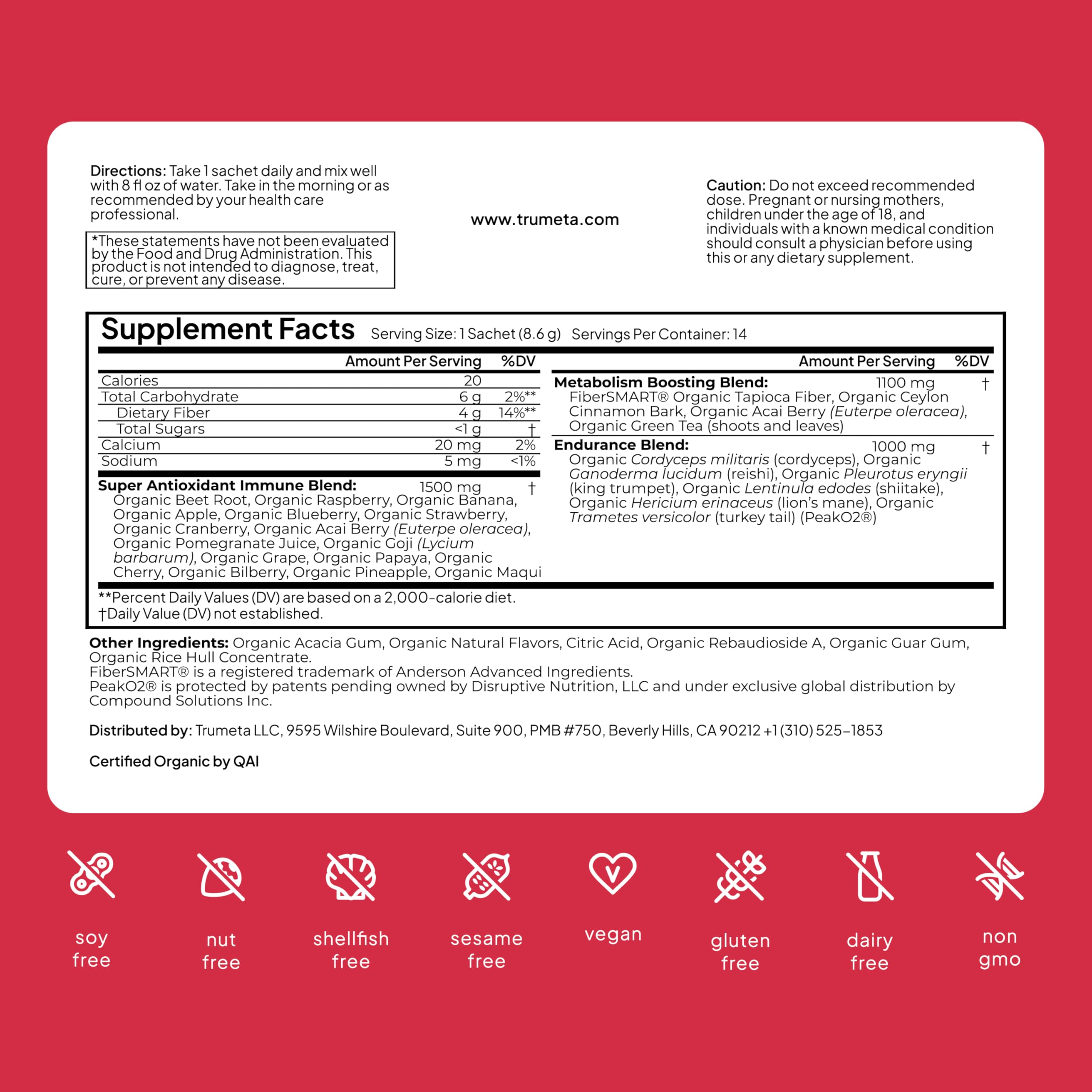 On-the-go packet set for immune support and memory