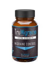 TruMigraine bottle containing 60 veggie capsules
