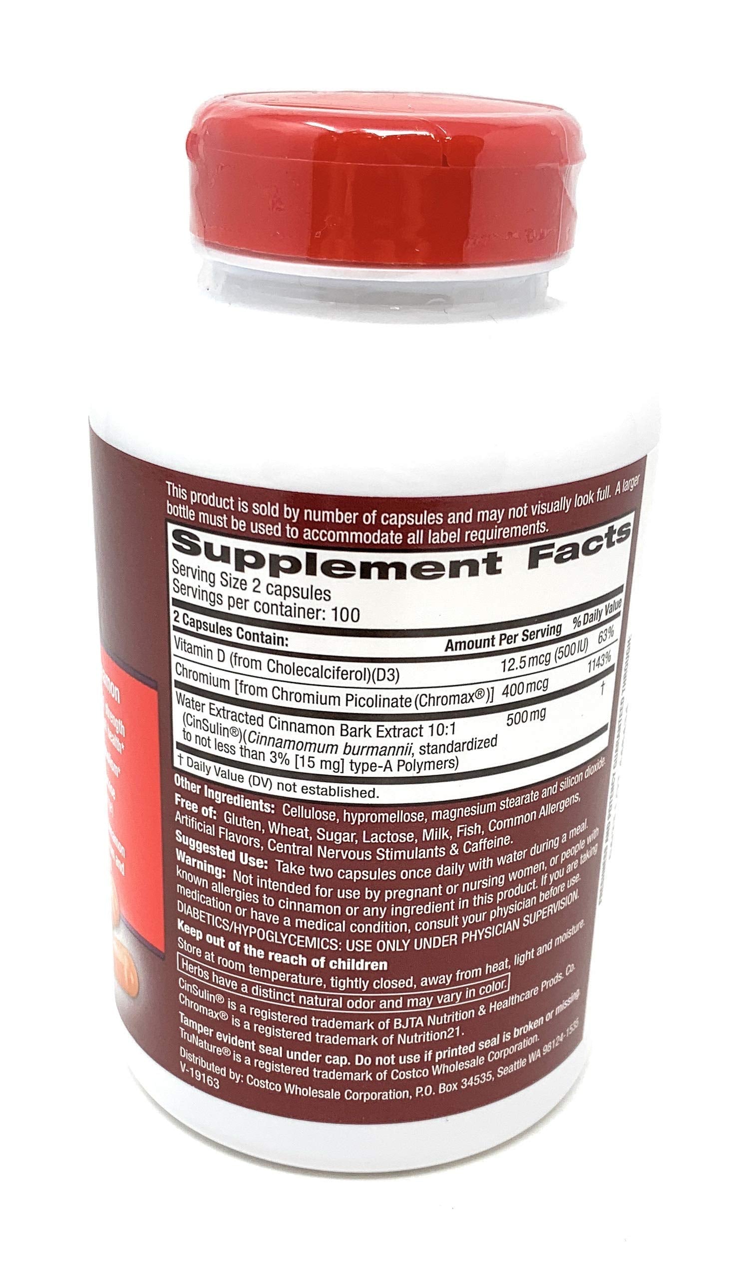 Packaging image of Trunature CinSulin 2-pack