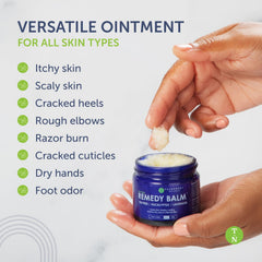 Truremedy Naturals Remedy Balm eucalyptus oil drops signaling cooling comfort
