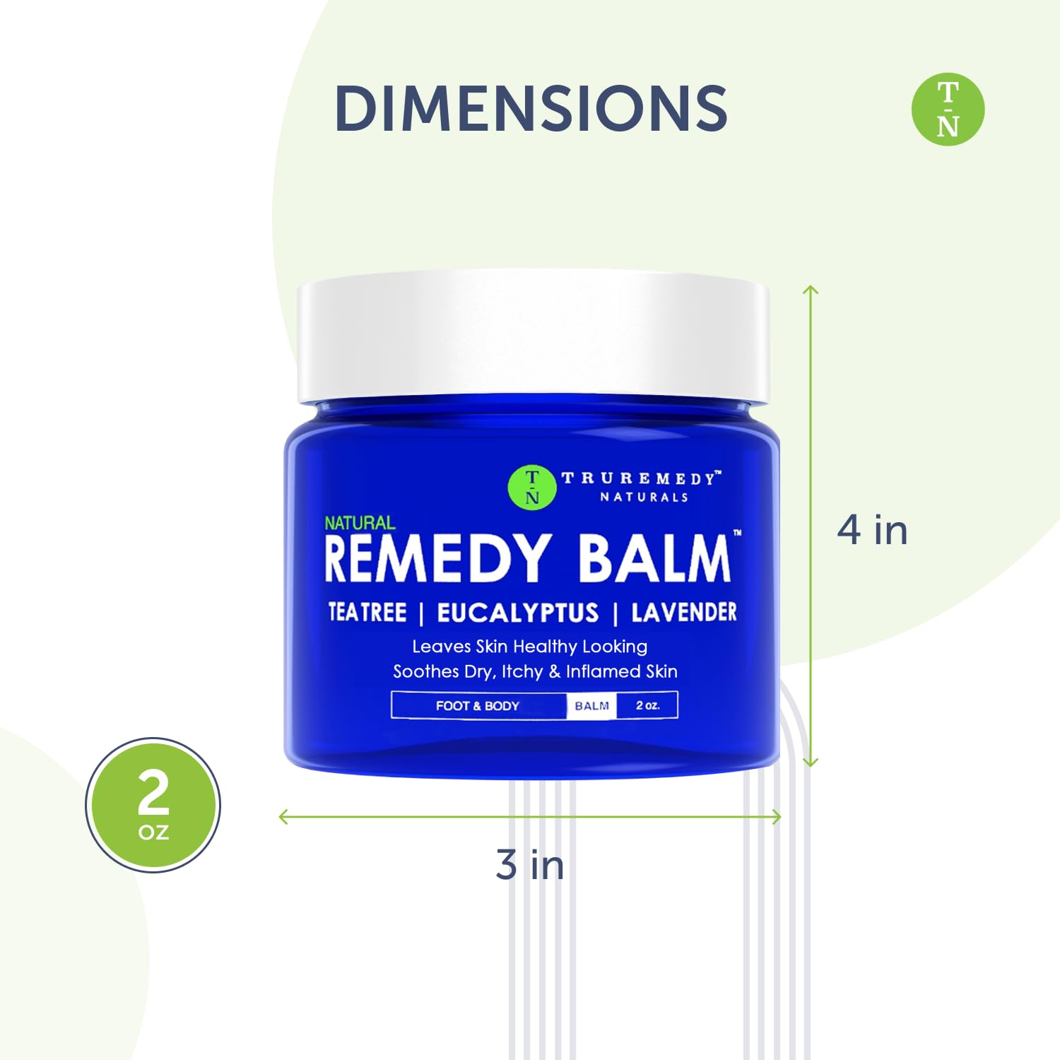 Truremedy Naturals Remedy Balm lavender cream closeup for calming skin