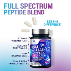 Made in USA with cGMP quality – collagen pills