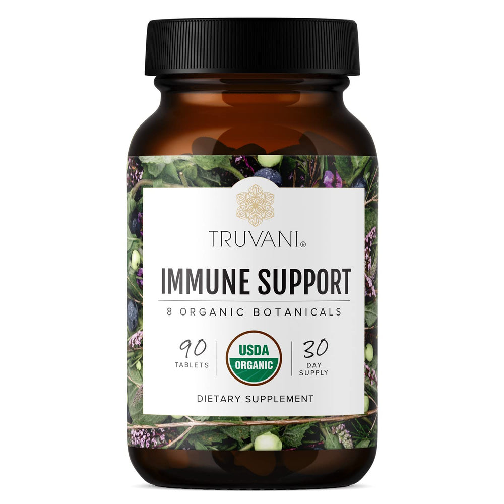 Bottle of Truvani Algae Omega-3 capsules