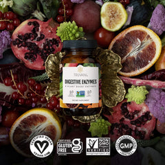 Ingredients label of Truvani Digestive Enzymes