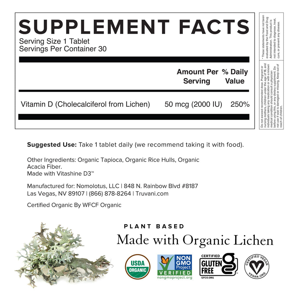 Serving ideas: Vitamin D3 tablet in a smoothie or tea