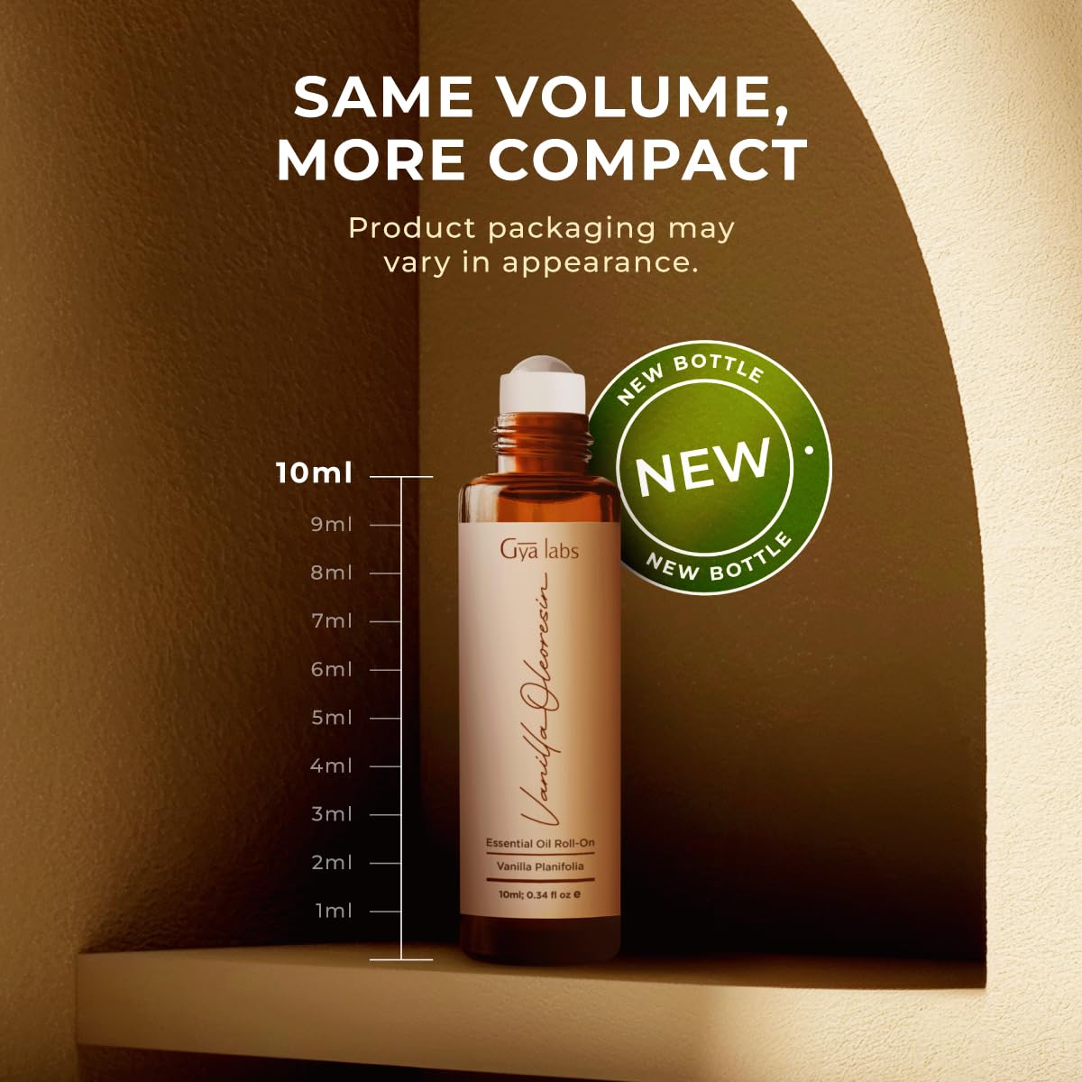 TSA-ready travel vanilla essential oil roll-on