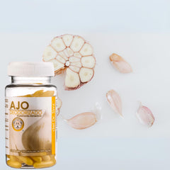 Easy-to-swallow odorless garlic capsules