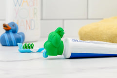 Gift-ready presentation of TUBECAPZ Shrek topper