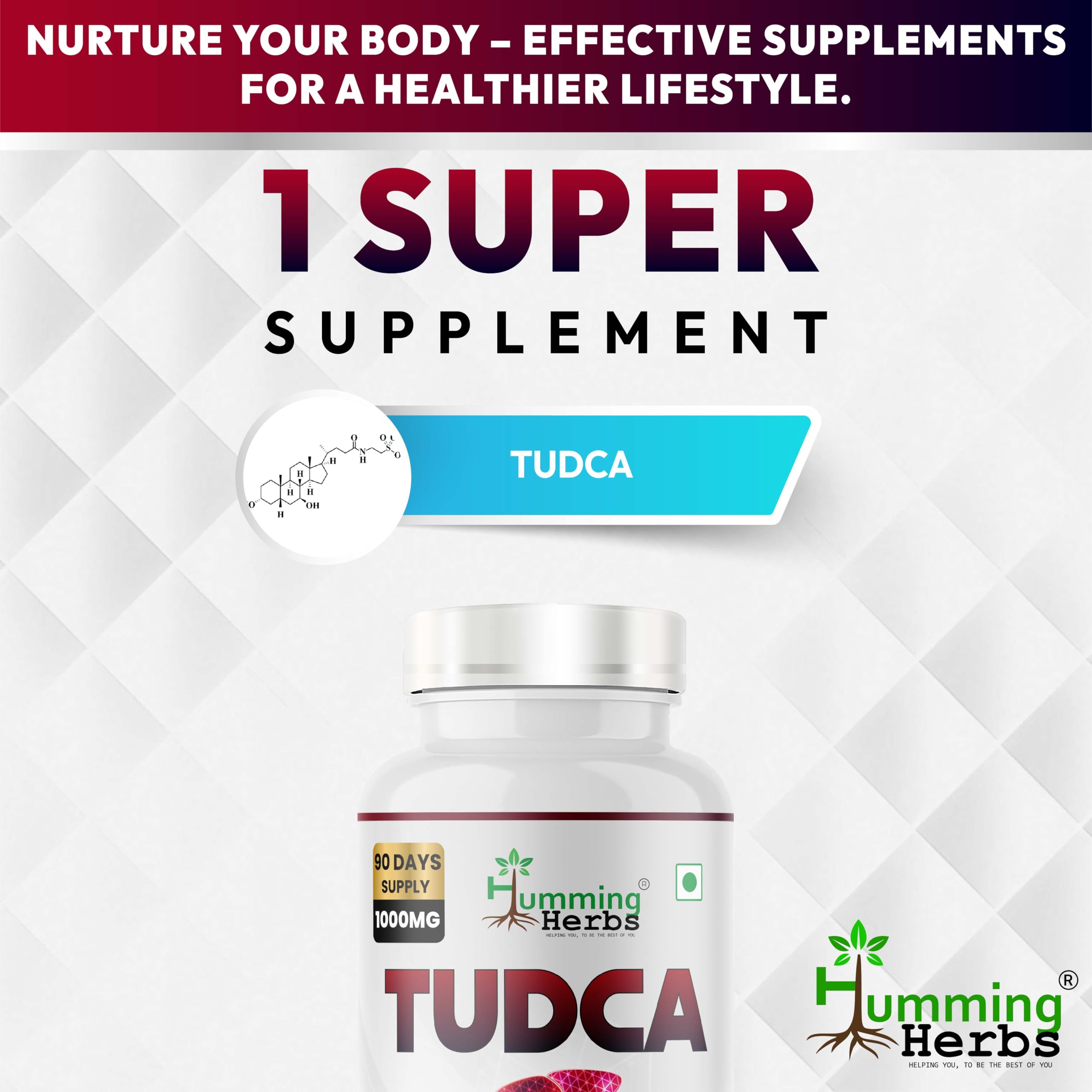 Tamper-evident bottle packaging for TUDCA