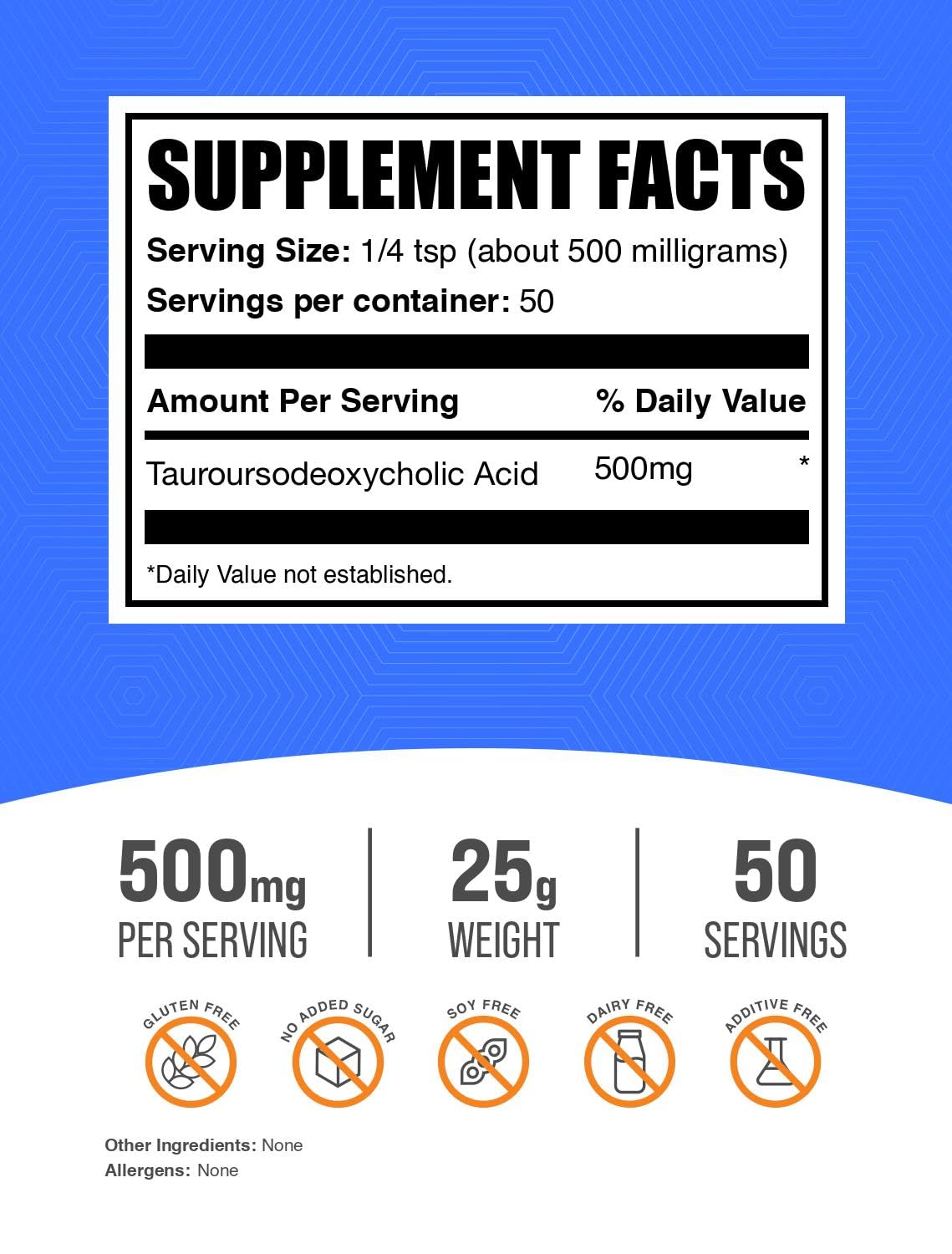 TUDCA liver support product packaging
