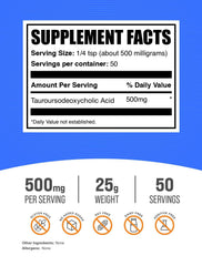 TUDCA liver support product packaging