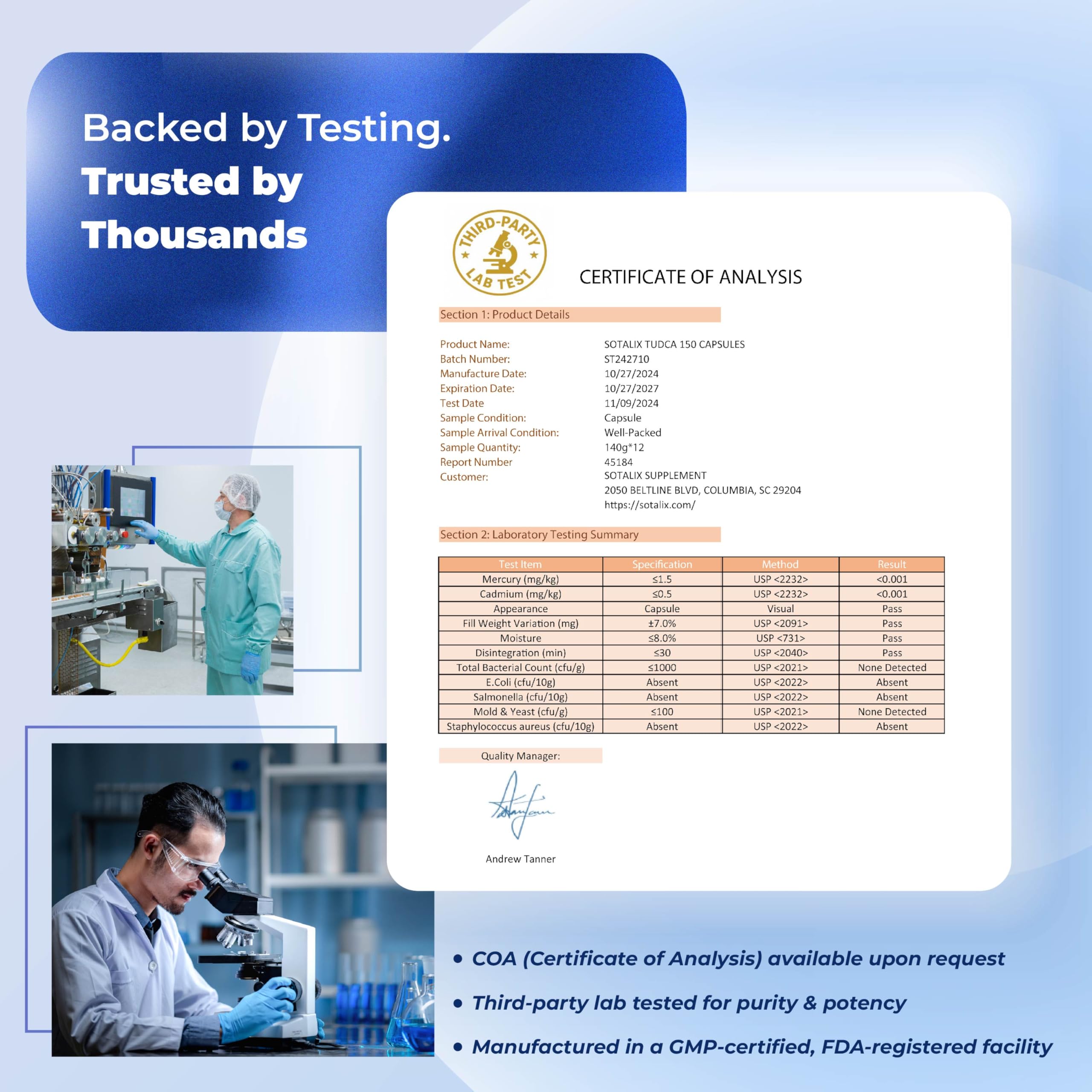 TUDCA with Silybin and Isosilybin 40% blend