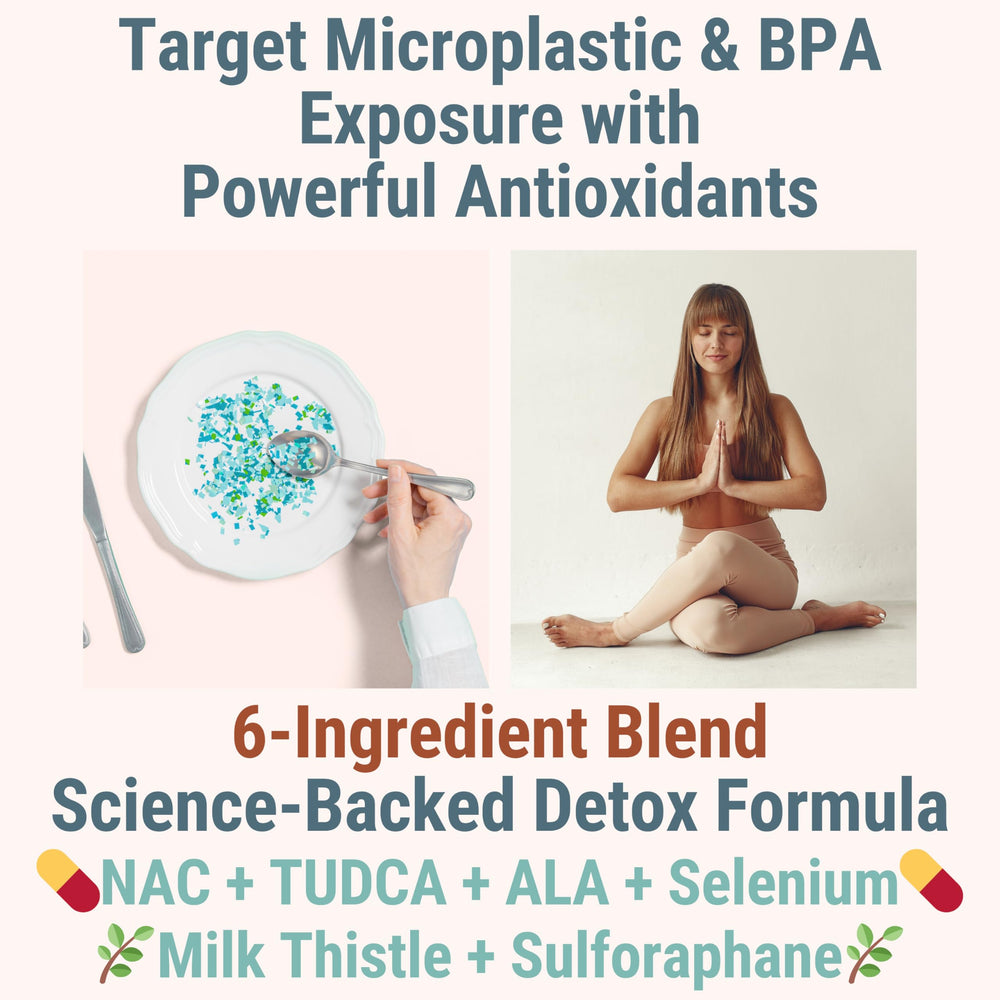 Close-up of ingredients on the label showing TUDCA NAC ALA