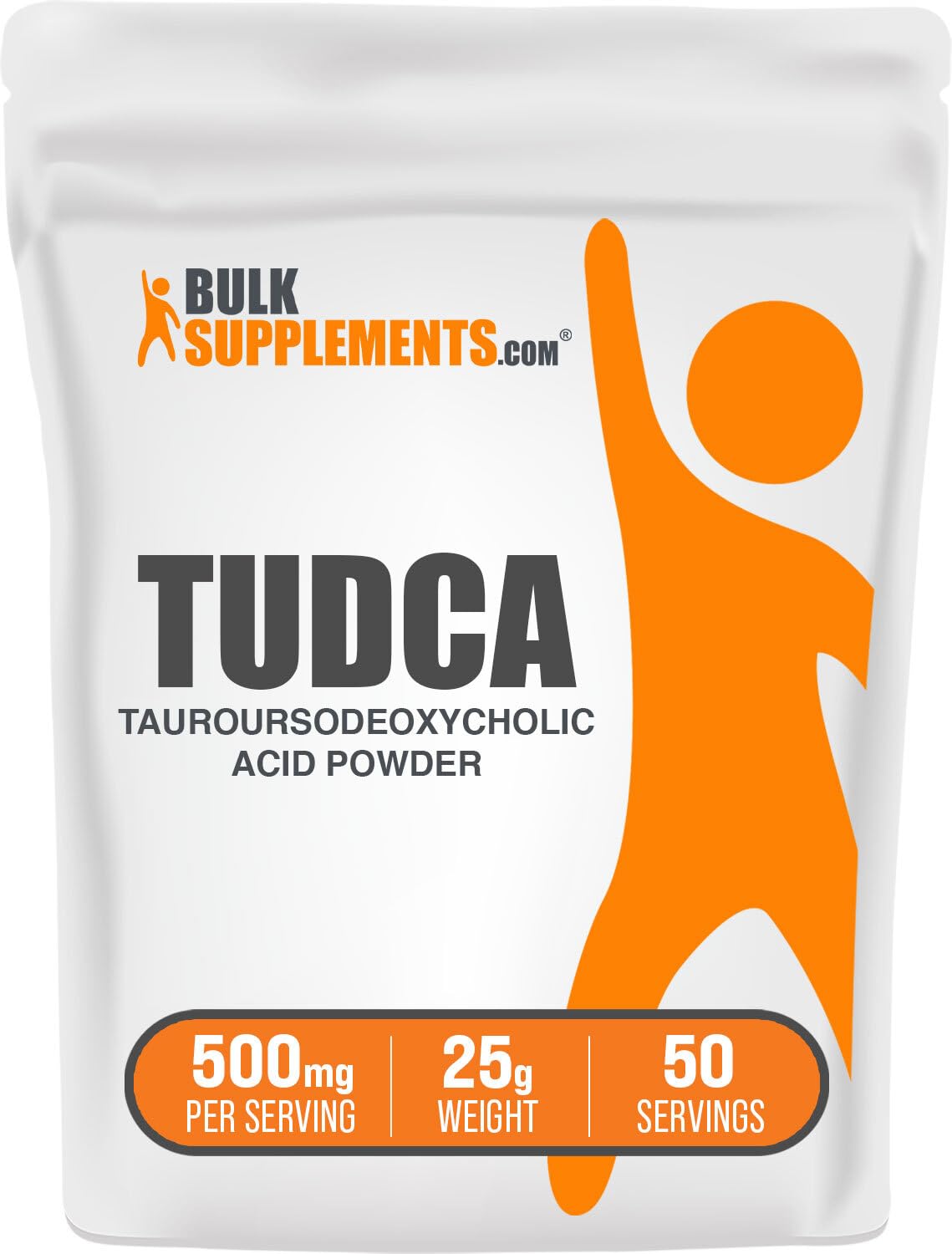BulkSupplements TUDCA Powder 500mg 25g pack