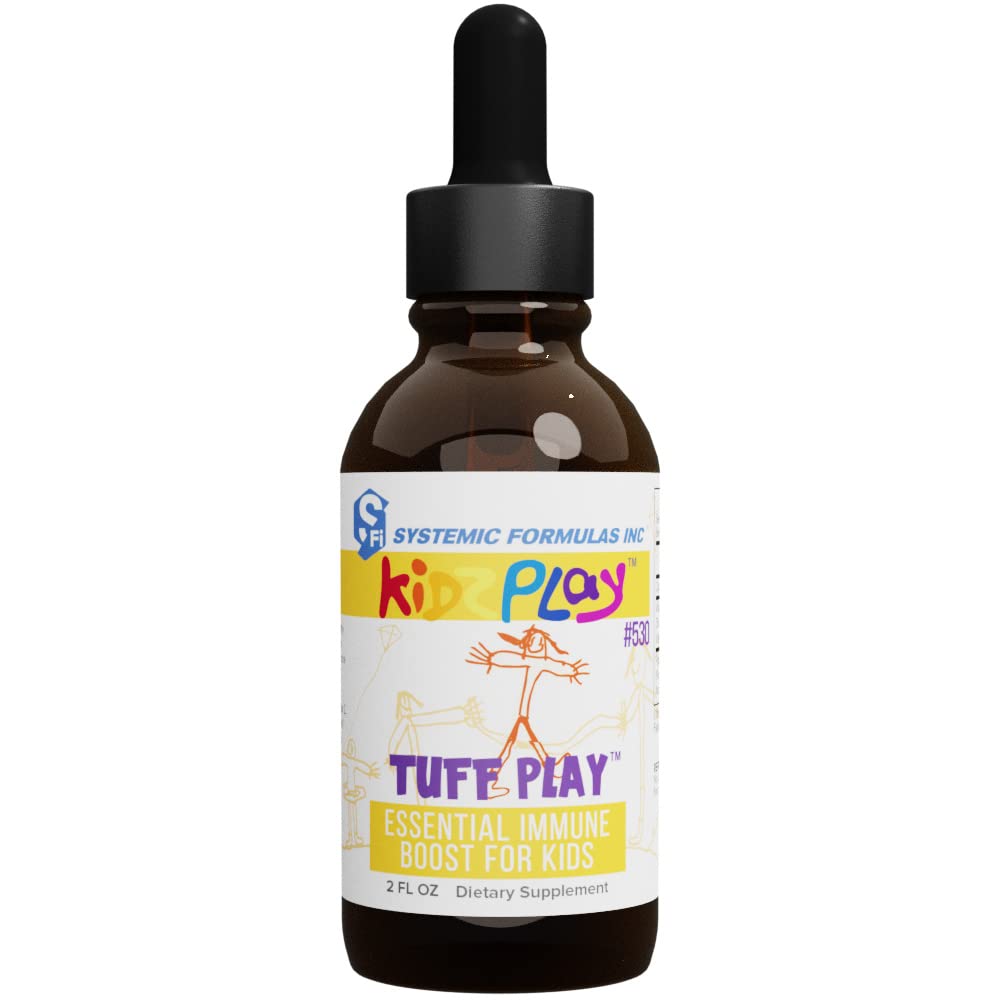 TUFF PLAY kids immune support bottle with dropper