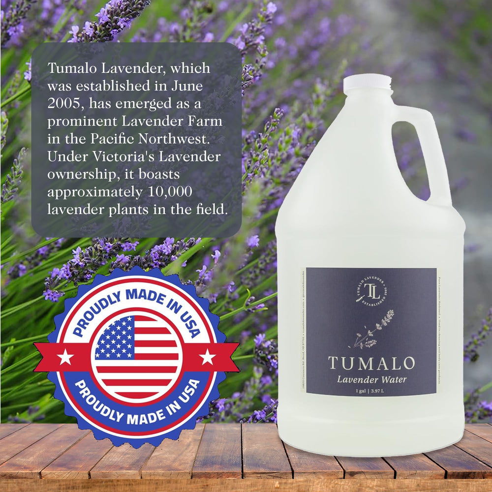 Tumalo Lavender Hydrosol made in USA image emphasizes farm origin