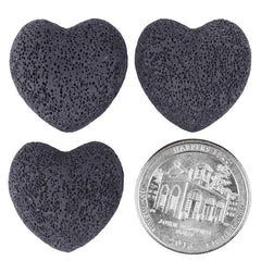 TUMBEELLUWA lava rock pocket stone closeup highlights porous surface for oil absorption.