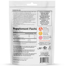 Tummydrops Ginger Peach flavor pouch, portable flavor variety for on-the-go.