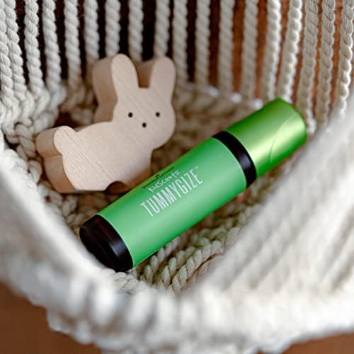 Side view of TummyGize Roll-On bottle