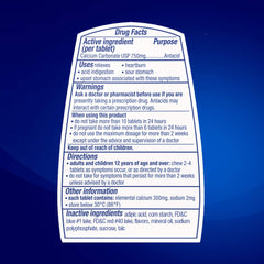 TUMS EX Assorted Berries 12-pack box for multiple households