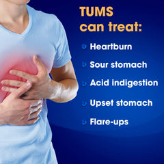 TUMS EX Assorted Berries tablets grouped for home use