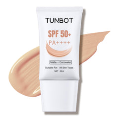 TUNBOT Concealer Foundation packaging shown, compact and portable for on-the-go touch-ups.