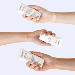 TUNBOT Concealer Foundation SPF 50 protects skin while evening tone.