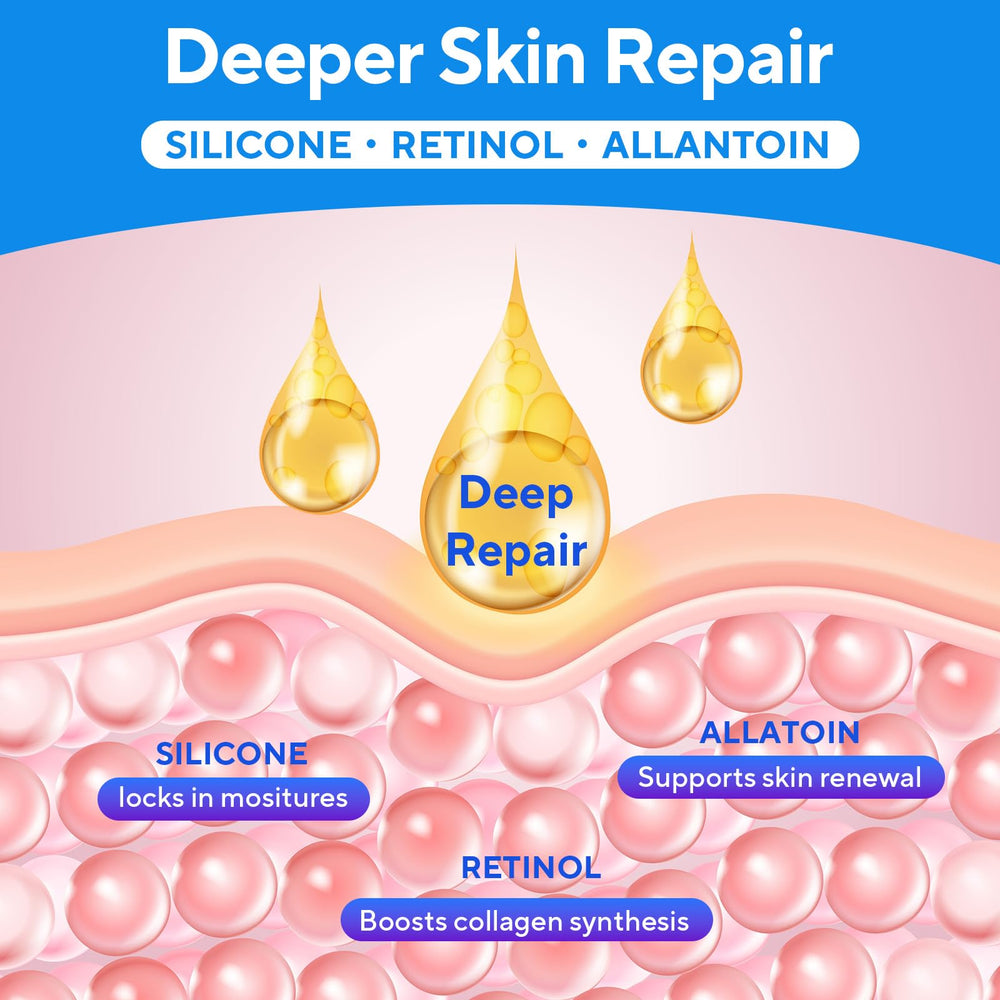 Tuoharliy Scar Cream being massaged into skin demonstrates easy absorption.