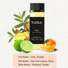 Waterless diffuser oils by Tuqila for hotels and homes