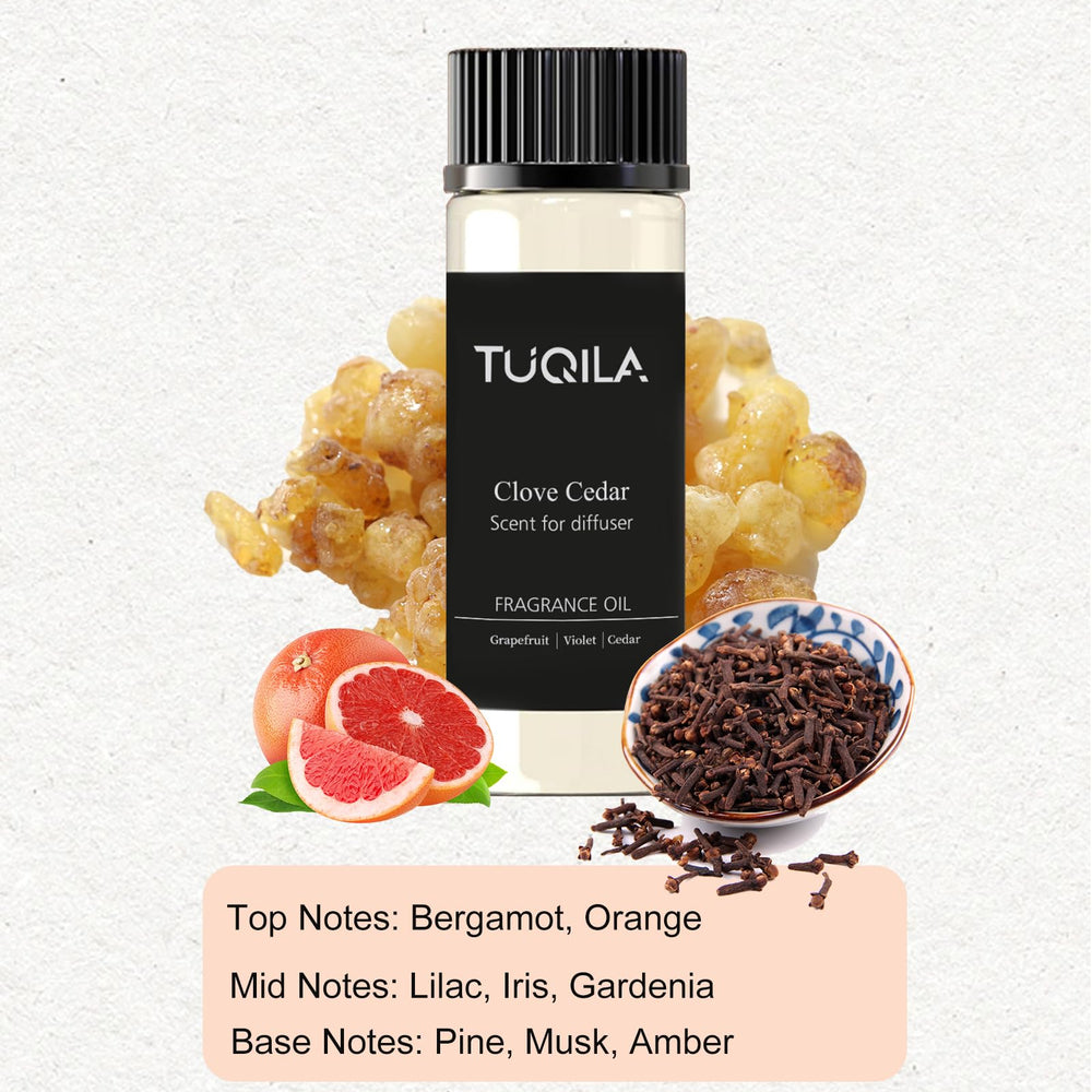 Tuqila oil drop pouring from bottle illustrating concentrated formula benefit