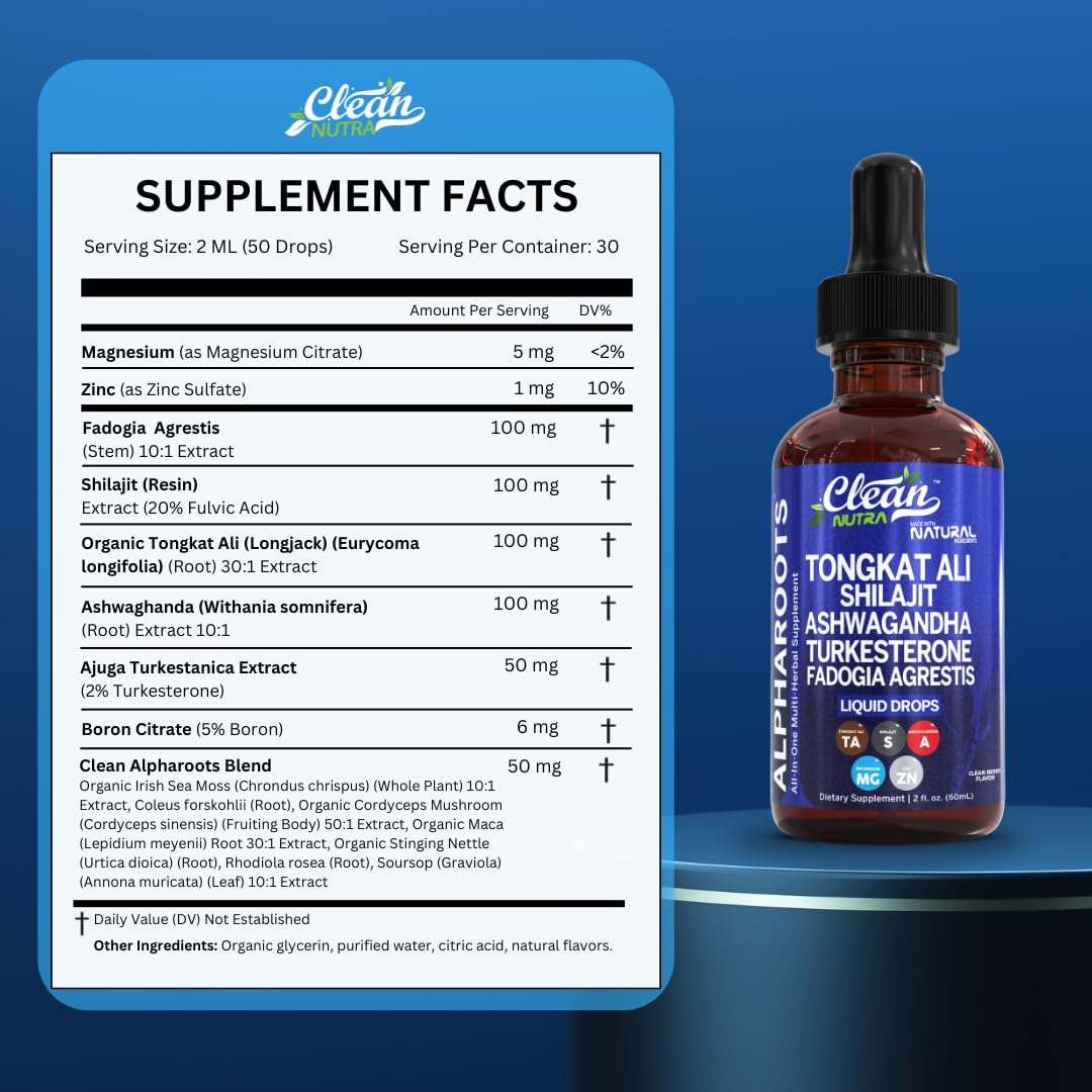 Turkesterone Liquid Drops bottle