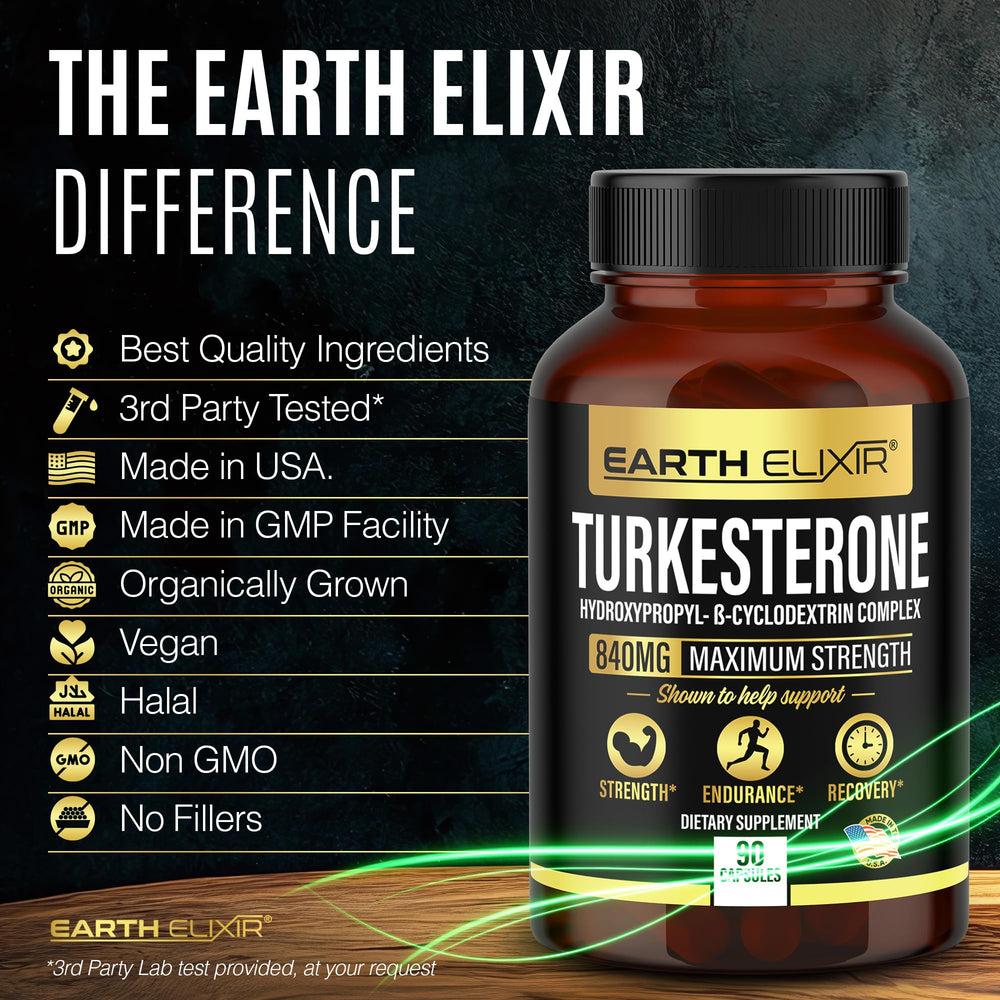 3rd-party testing certificate for Turkesterone
