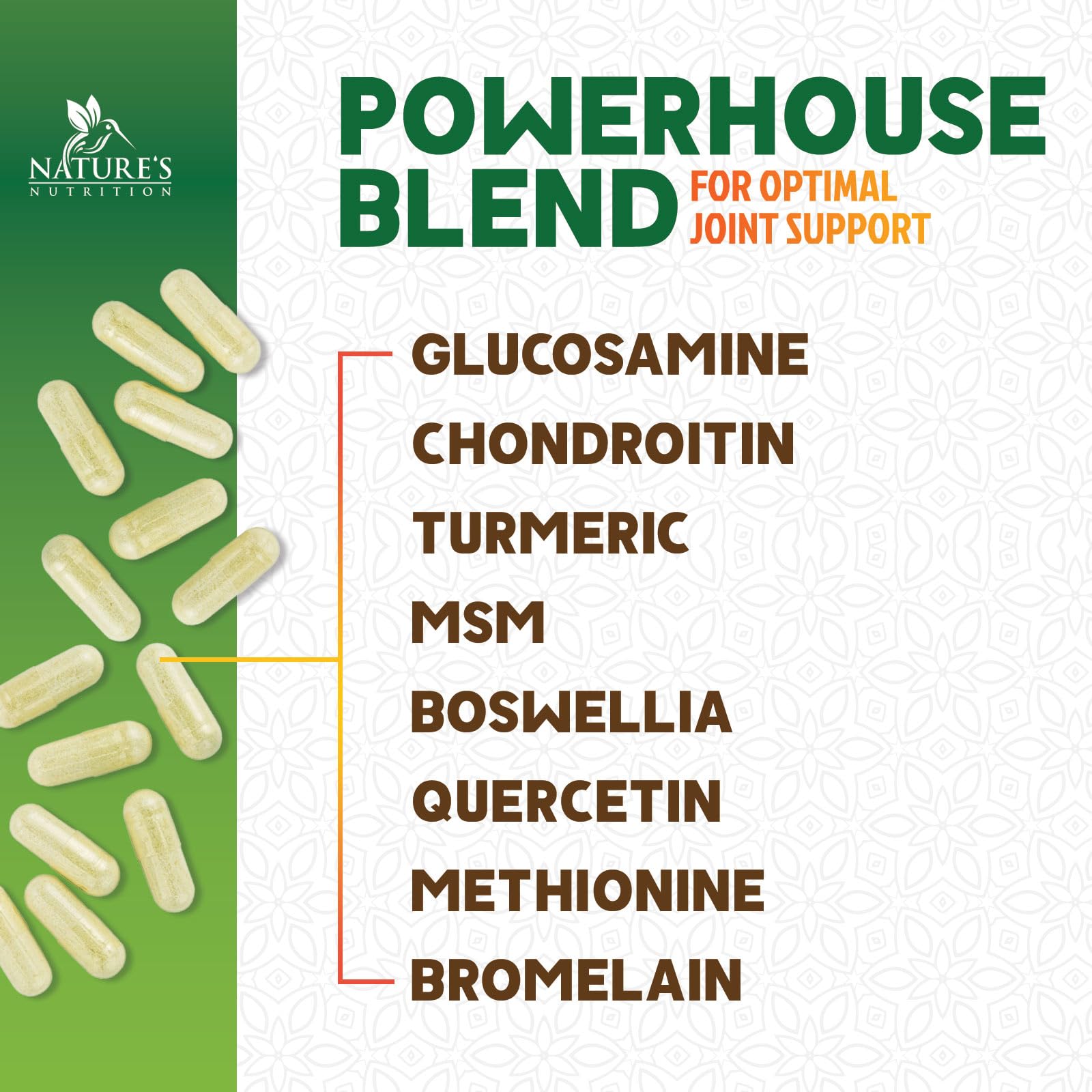 Visual of turmeric and boswellia ingredients