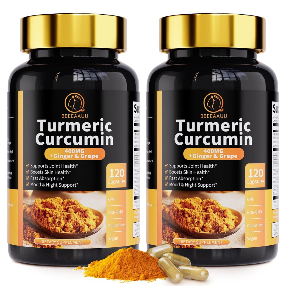 11-in-1 turmeric with black pepper for absorption