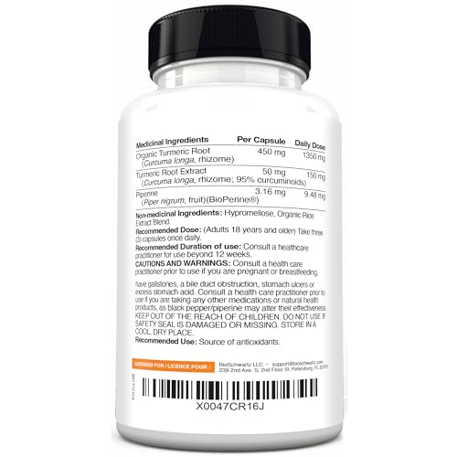 Organic turmeric extract 95% curcuminoids