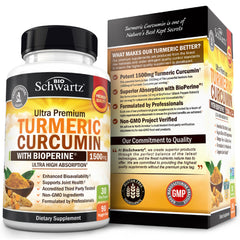 Joint support and immune health imagery with turmeric
