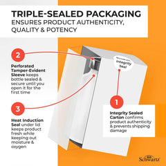 Turmeric Curcumin 1500mg product packaging with branding