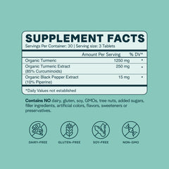 Concept image showing turmeric curcumin with piperine absorption